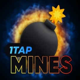 1Tap Mines casino game by Turbo Games – featured logo at Azurslot Casino