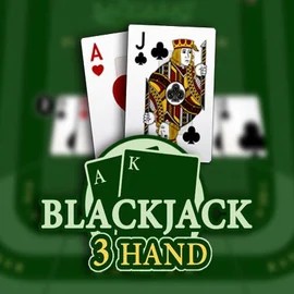Blackjack 3H (Habanero) online game logo by Habanero on azur-slot.net