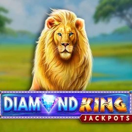 Try Diamond King Jackpots slot by SpinPlay Games on azur-slot.net – logo image