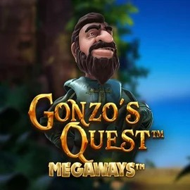 Gonzo's Quest Megaways logo – Slots by Red Tiger Gaming at Azurslot Casino