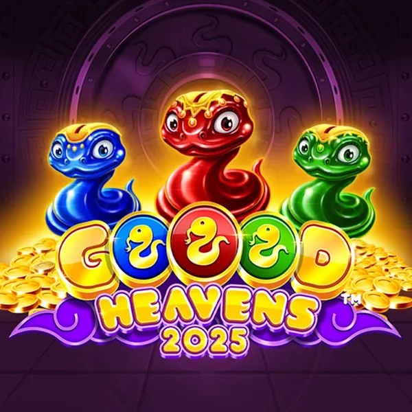Slots logo of Goood Heavens from Rarestone Gaming at Azurslot Casino
