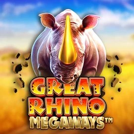 Great Rhino Megaways by Pragmatic Play, showcased at azur-slot.net – game logo