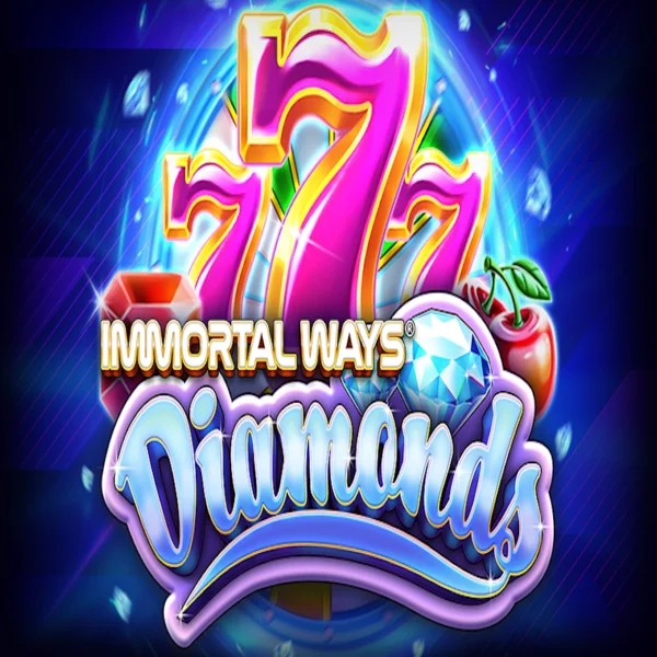 Immortal Ways Diamonds logo – Slots by RubyPlay at Azurslot Casino