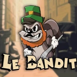 Official Slots logo: Le Bandit by Hacksaw Gaming at Azurslot Casino