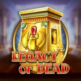 Legacy of Dead slot visual from Play'n GO available on azur-slot.net