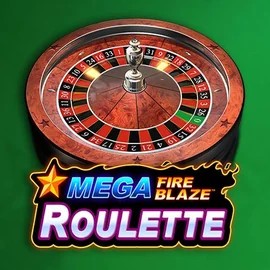 Mega Fire Blaze Roulette logo by Playtech at Azurslot Casino