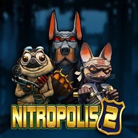 Nitropolis 2 logo – Slots by ELK Studios at Azurslot Casino