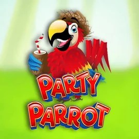 Party Parrot slot logo by Rival at Azurslot Casino