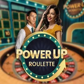 PowerUP Roulette logo by Pragmatic Play Azurslot Casino