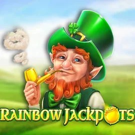 Jackpots logo of Rainbow Jackpots from Red Tiger Gaming at Azurslot Casino