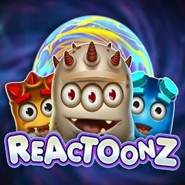 Official Slots logo: Reactoonz by Play'n GO at Azurslot Casino