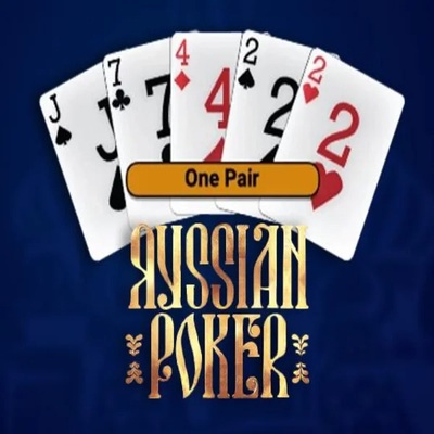 Russian Poker logo by OneTouch Games Azurslot Casino