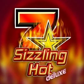 Sizzling Hot Deluxe logo by Novomatic at Azurslot Casino