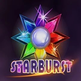 Starburst slot icon by NetEnt, available at Azurslot Casino