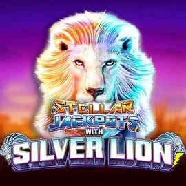 Enjoy Stellar Jackpots with Silver Lion by Lightning Box Game – logo hosted on azur-slot.net
