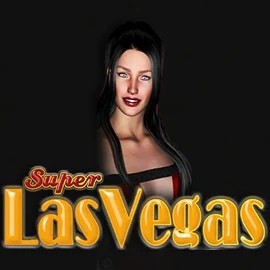 Super Las Vegas slot logo by PlayLabs at Azurslot Casino