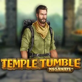 Temple Tumble Megaways by Relax Gaming, showcased at azur-slot.net – game logo