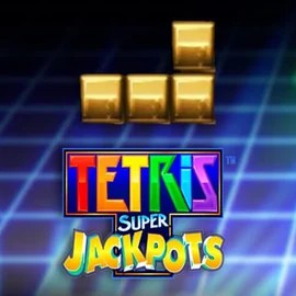 Official Jackpots logo: Tetris Super Jackpots by WMS at Azurslot Casino