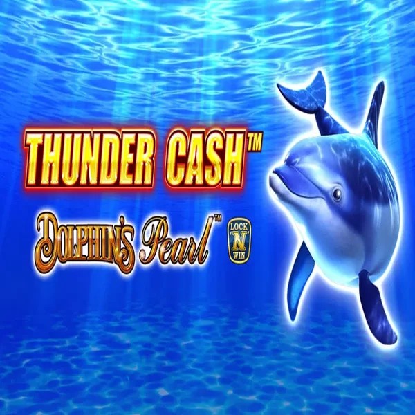 Official Slots logo: Thunder Cash Dolphins Pearl by Novomatic at Azurslot Casino