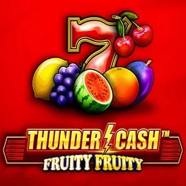 Thunder Cash Fruity Fruity game by Novomatic – logo hosted on Azurslot Casino